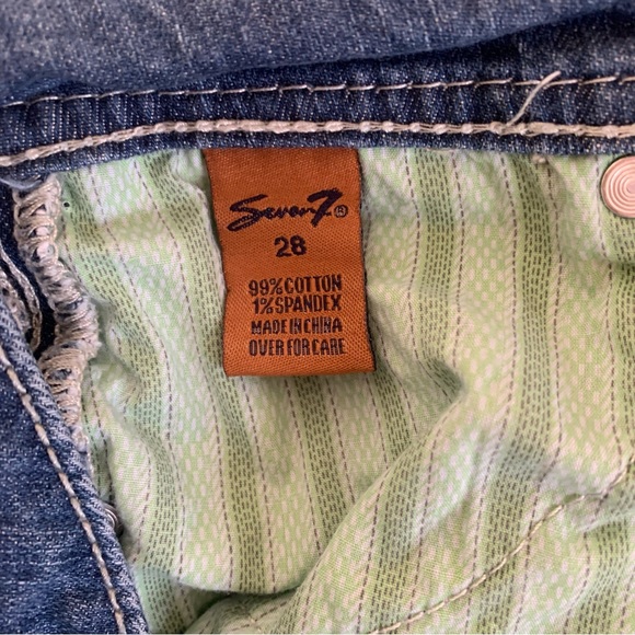 Seven7 Ankle Zip Jeans - Picture 5 of 6